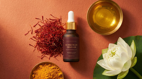 Kumkumadi Tailam — Saffron Face Oil (15 ml)