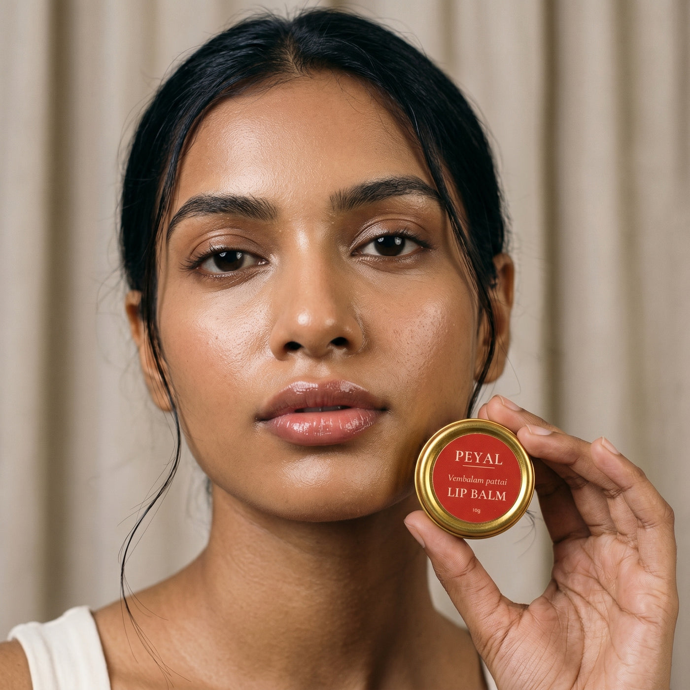 Lip Balm — Vembalam Pattai with Argan Oil · Ayurvedic Tamil Balm (10g)