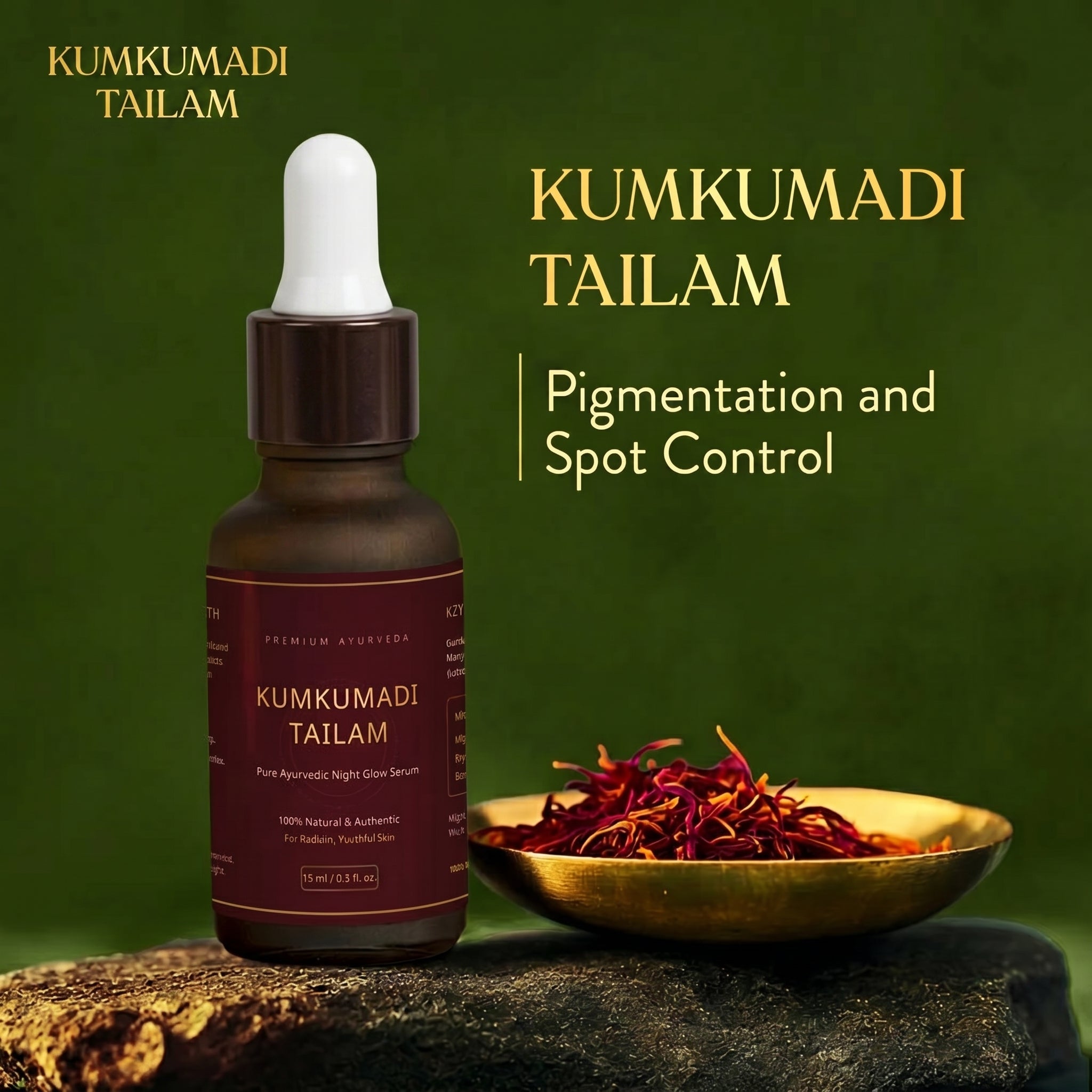 Glow Combo — Kumkumadi Tailam + Kumkumadi Lip Balm